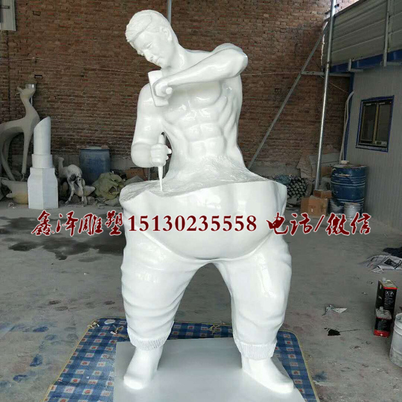 健身減肥會所人物雕塑擺件玻璃鋼樹脂材質雕像室內人物雕塑裝飾